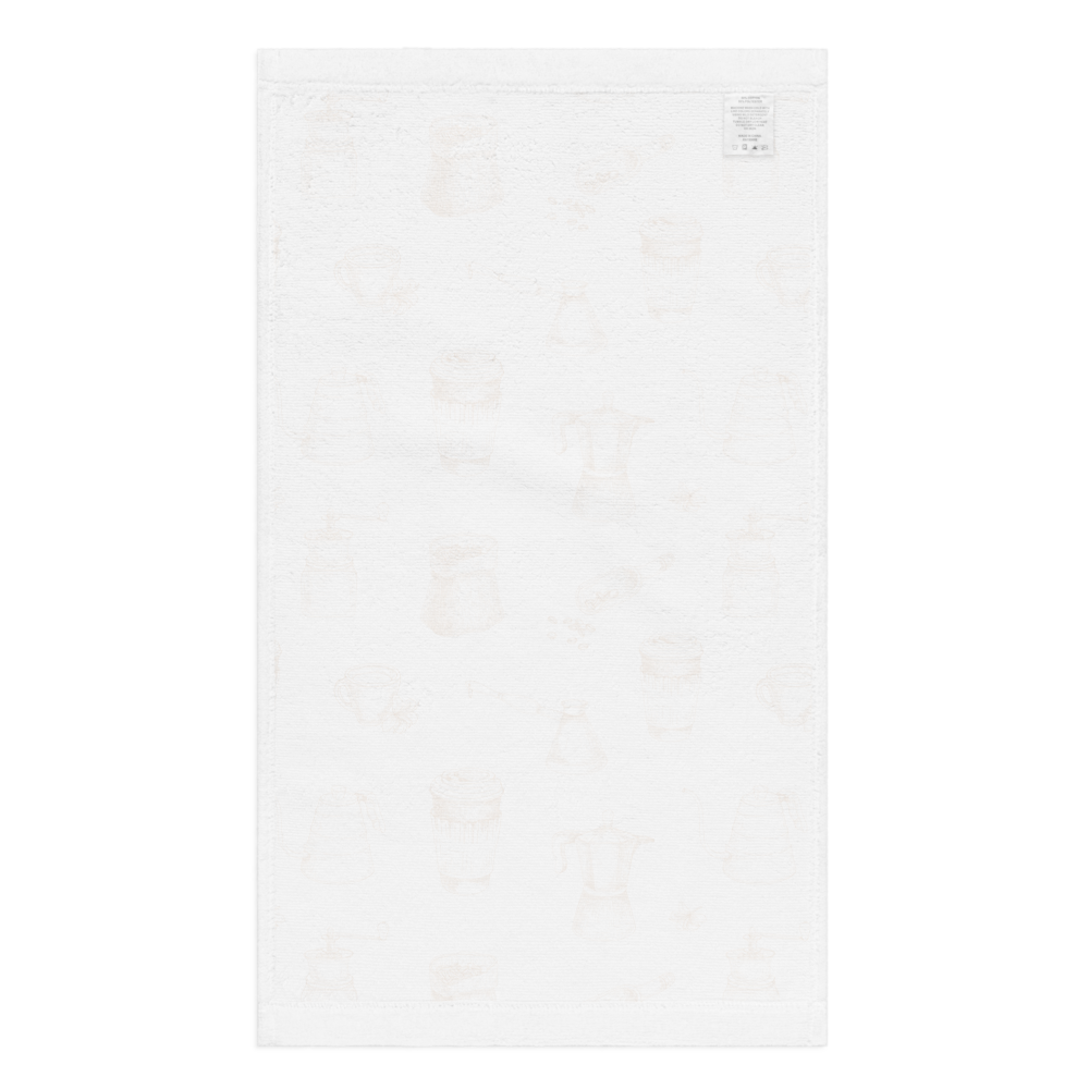 Kitchen Tea Towel – Soft Cotton-Poly Blend, Coffee