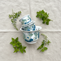 Porcelain Floral Stem Holders | Nesting Flower Frog Set (5 Pieces)