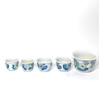 Porcelain Floral Stem Holders | Nesting Flower Frog Set (5 Pieces)