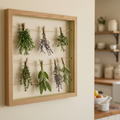 Hanging Herb Drying Rack | Garden Harvest Drying Frame | Apothecary Kitchen Herb Storage 8 x 10