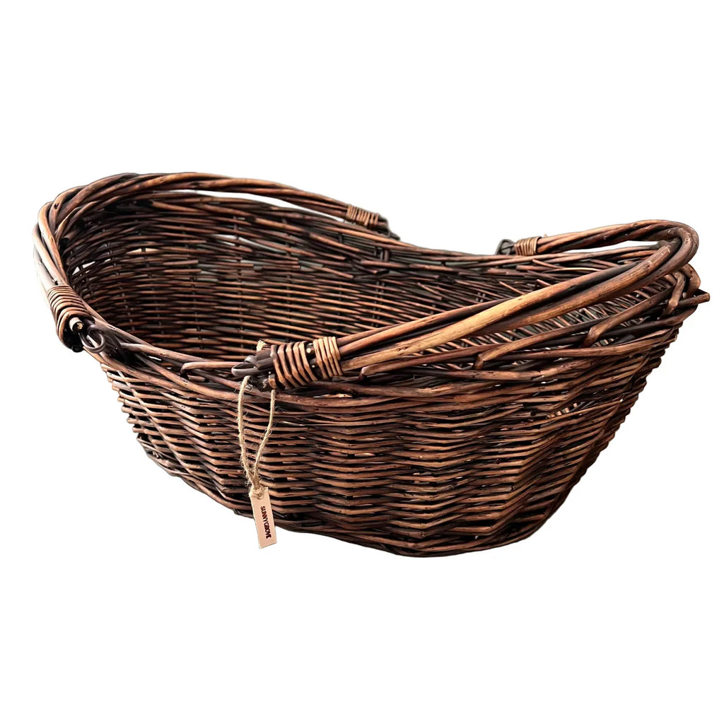 Heirloom Garden Trug/Basket - Eco-Friendly Basket for Harvesting - Available in Small or Large