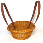 Heirloom Garden Trug/Basket - Eco-Friendly Basket for Harvesting - Available in Small or Large