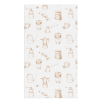 Kitchen Tea Towel – Soft Cotton-Poly Blend, Coffee